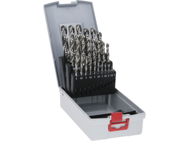 25-delni set svedrov HSS-G za kovino Bosch, 2608587017